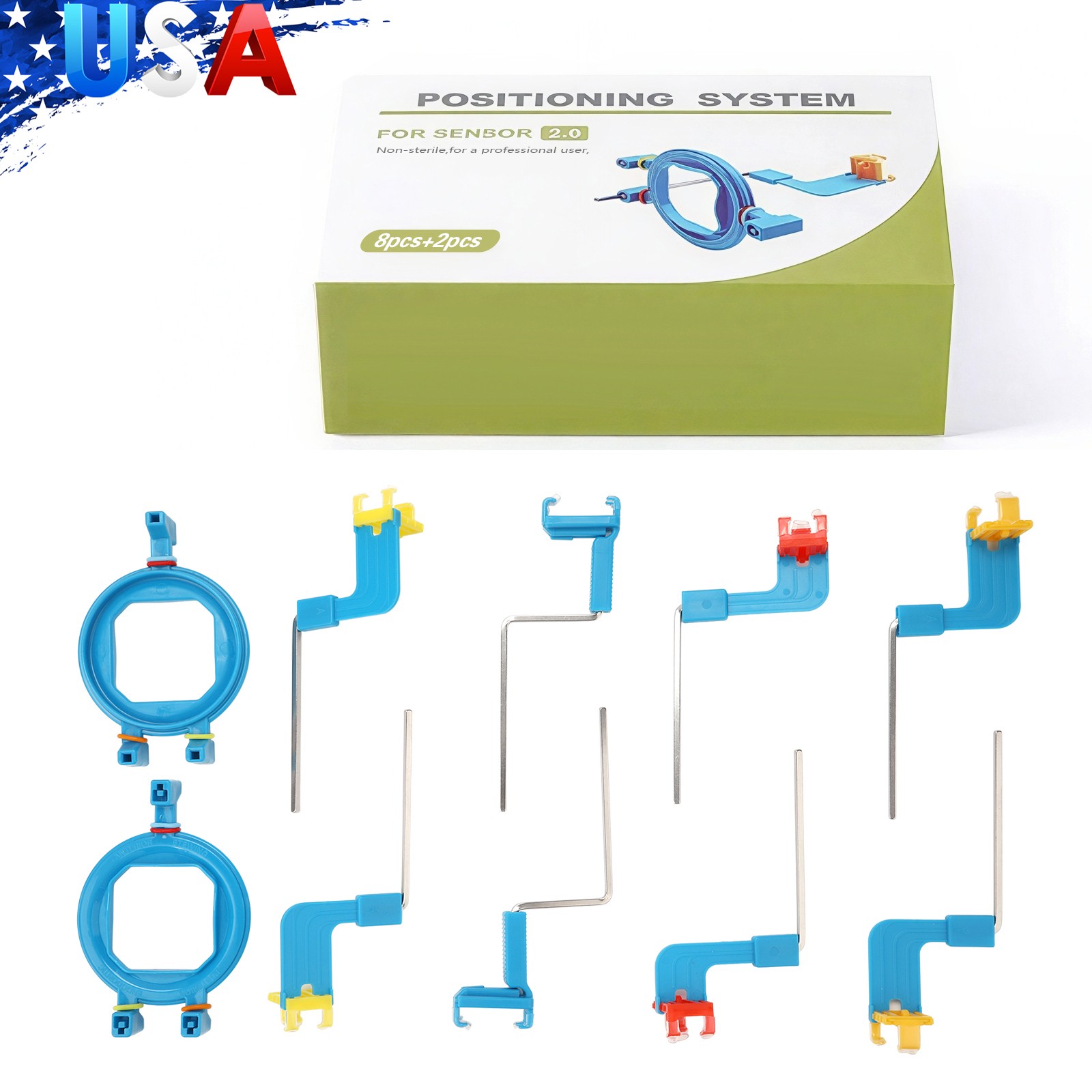 Dental X-Ray Positioner Digital Xray Sensor Holder Film Positioning System 2.0