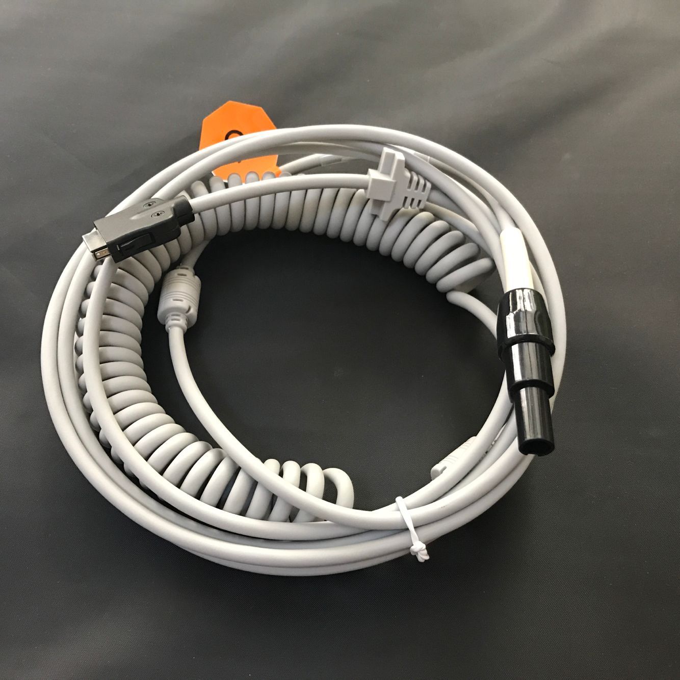 GE MAC5000/5000ST 2016560-001 CAM 14 Coiled Patient Cable Compatible