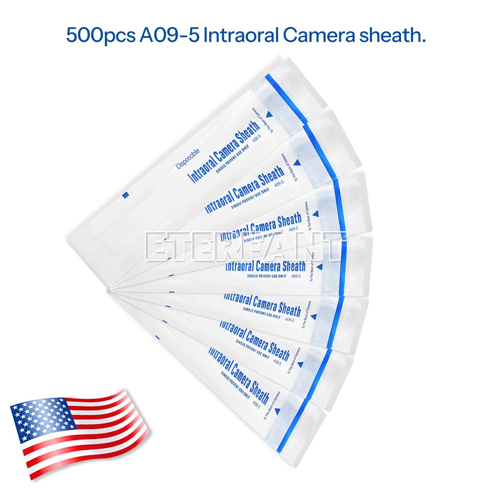 Dental 17” Intra Oral Camera 6Pcs LED High-definition Macro Lens/Protect Covers