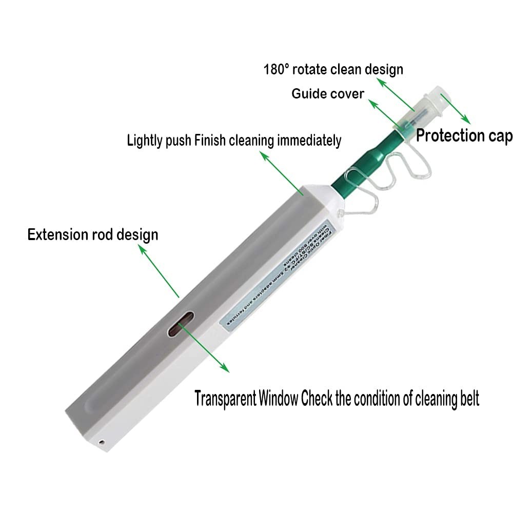Fiber Optic Connector Cleaning Pen,Fiber Cleaner Pen for 2.5mm 1PCS