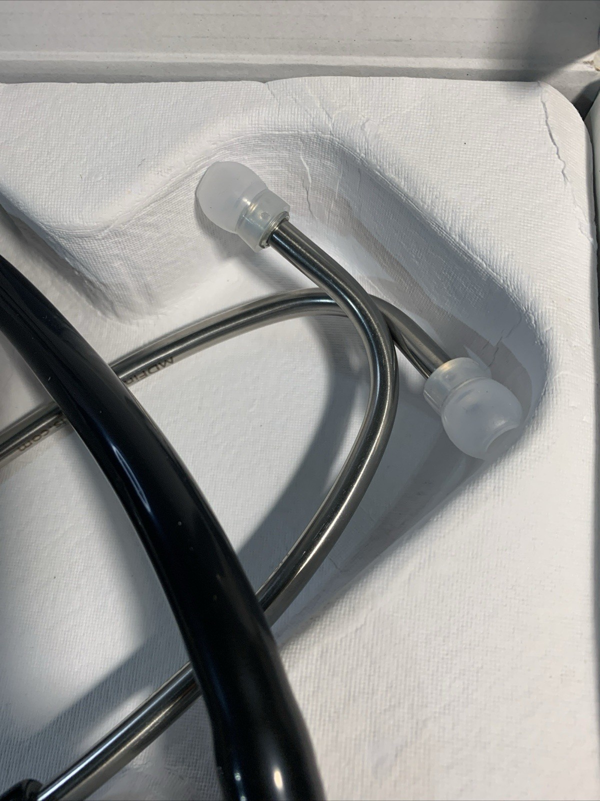 MDF Instruments ProCardial Stethoscope Stainless Adult Black Silver MDF79711