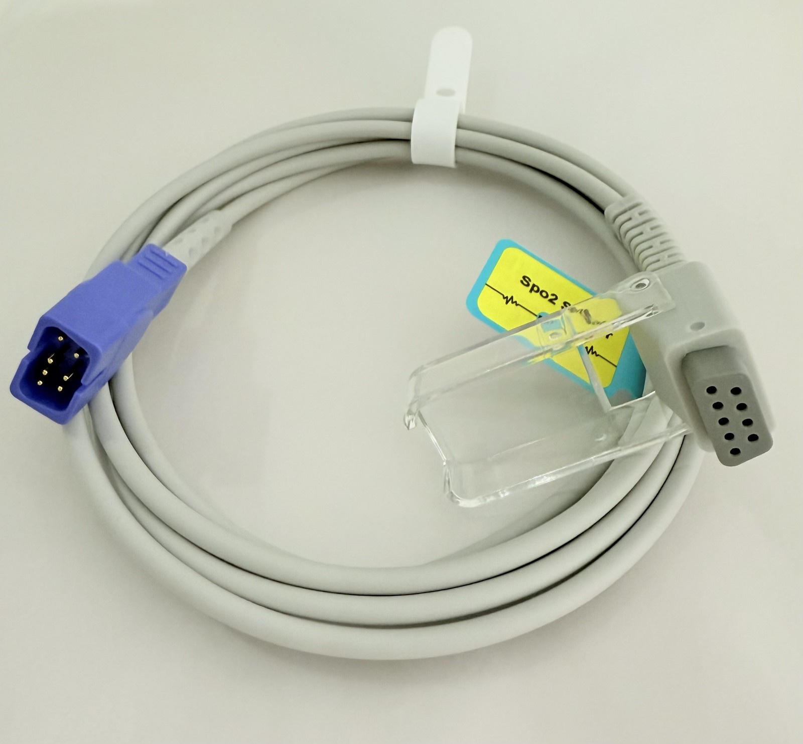 7Pin SpO2 Sensor Probe Extension Cable For Nonin 9840 8800 8700 8600 8500 7500F