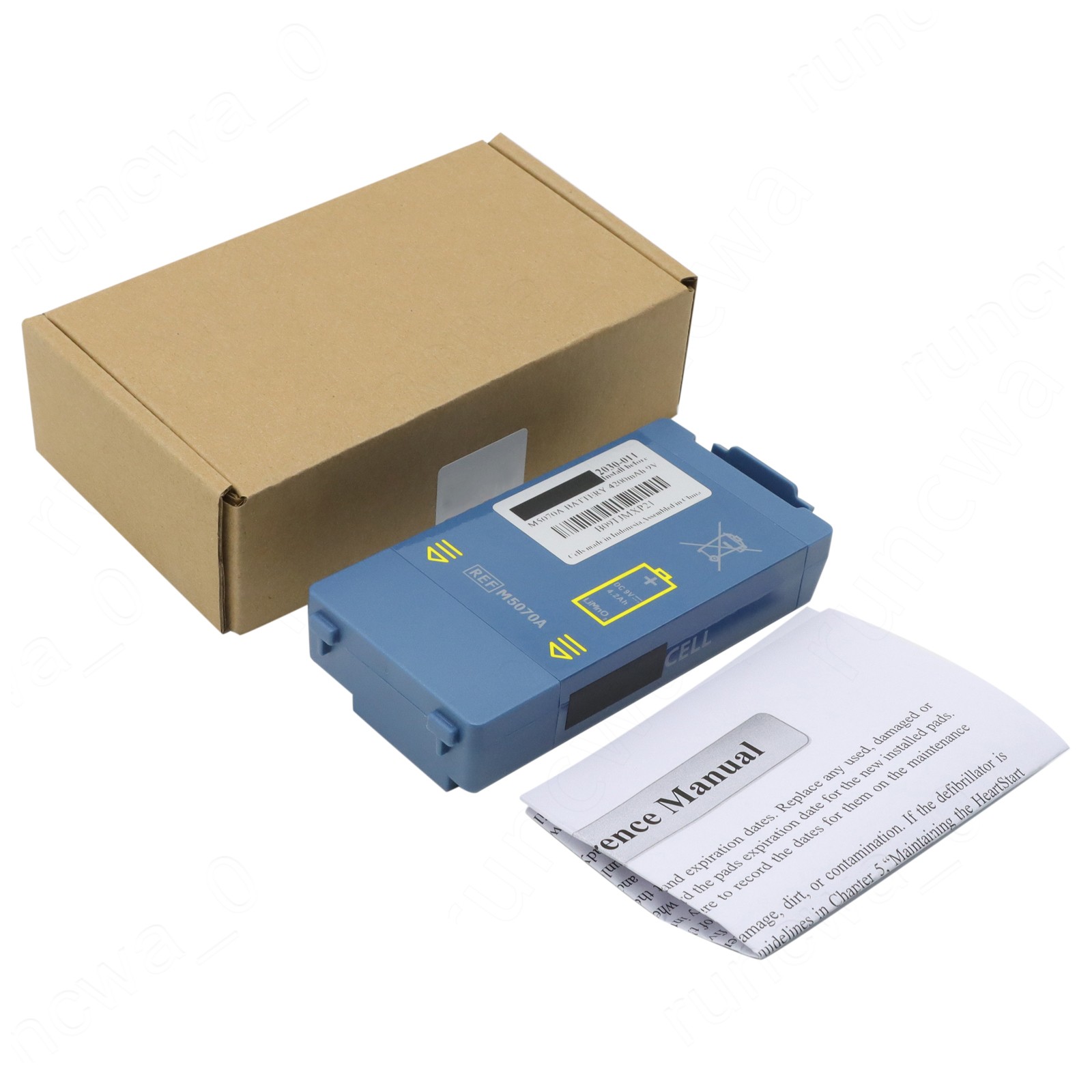 New Battery M5070A for Philips HeartStart Home OnSite AED FRx HS1 M5066A M5067A