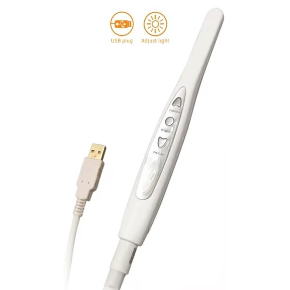 MD350 USB Intraoral Camera 720P 1/5″ CMOS Slim Lens Dental Scope