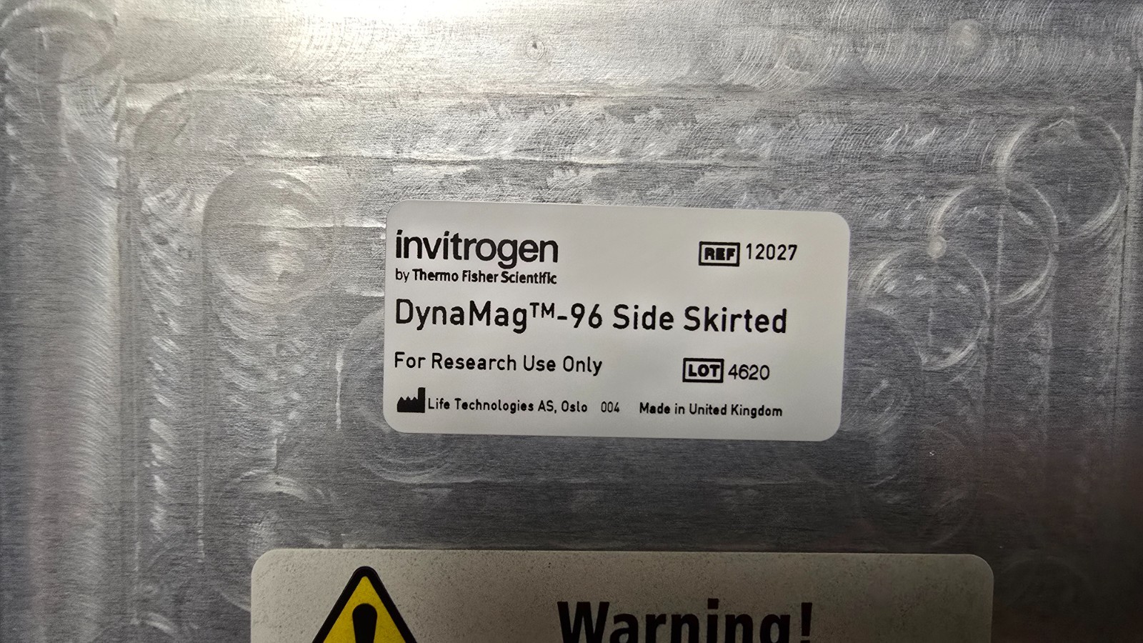 Thermo Fisher Scientific Invitrogen DynaMag-96 Side Skirted Magnet, REF 12027