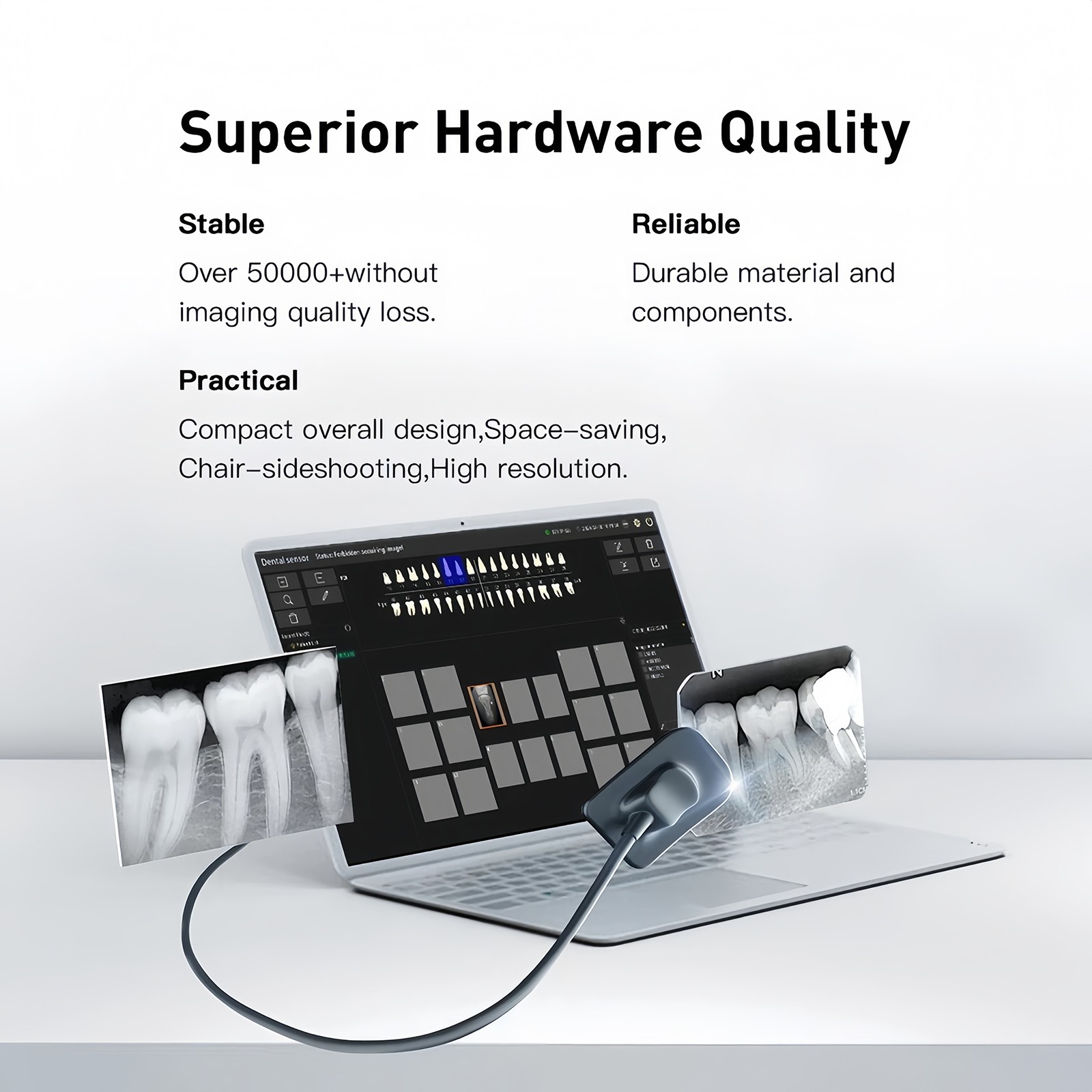 Size 1.5 Dental ray X Image System Digital Rayos Sensor Fit TWAIN Drive +Holder