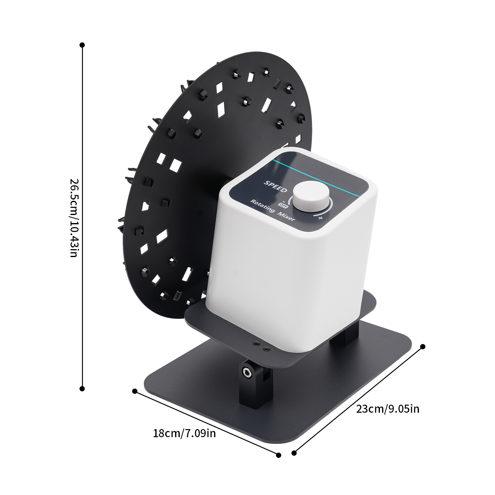 Lab Rotary Rotating Mixer, Tube Mixer Shaker, Chemical Tube Mixer 20-80RPM NEW