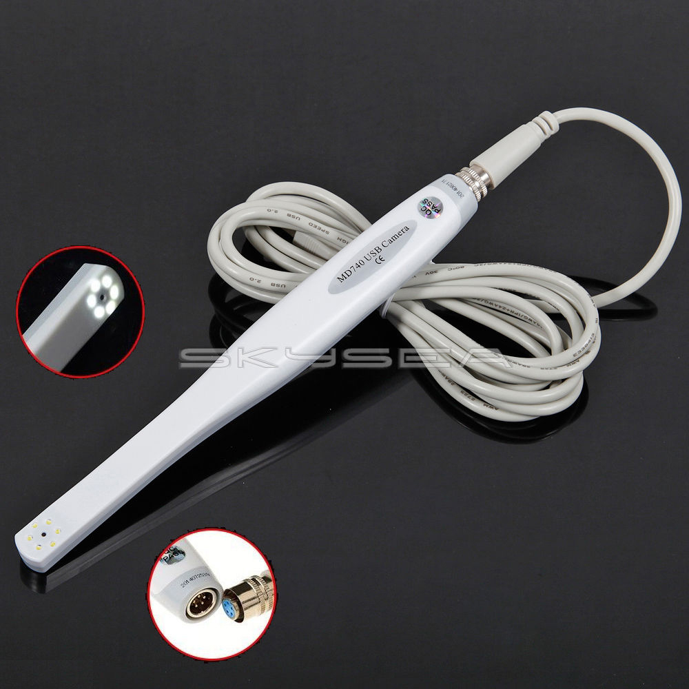 Dental Camera Scanner Intraoral Digital USB Imaging System Oral 6 LED Light -X