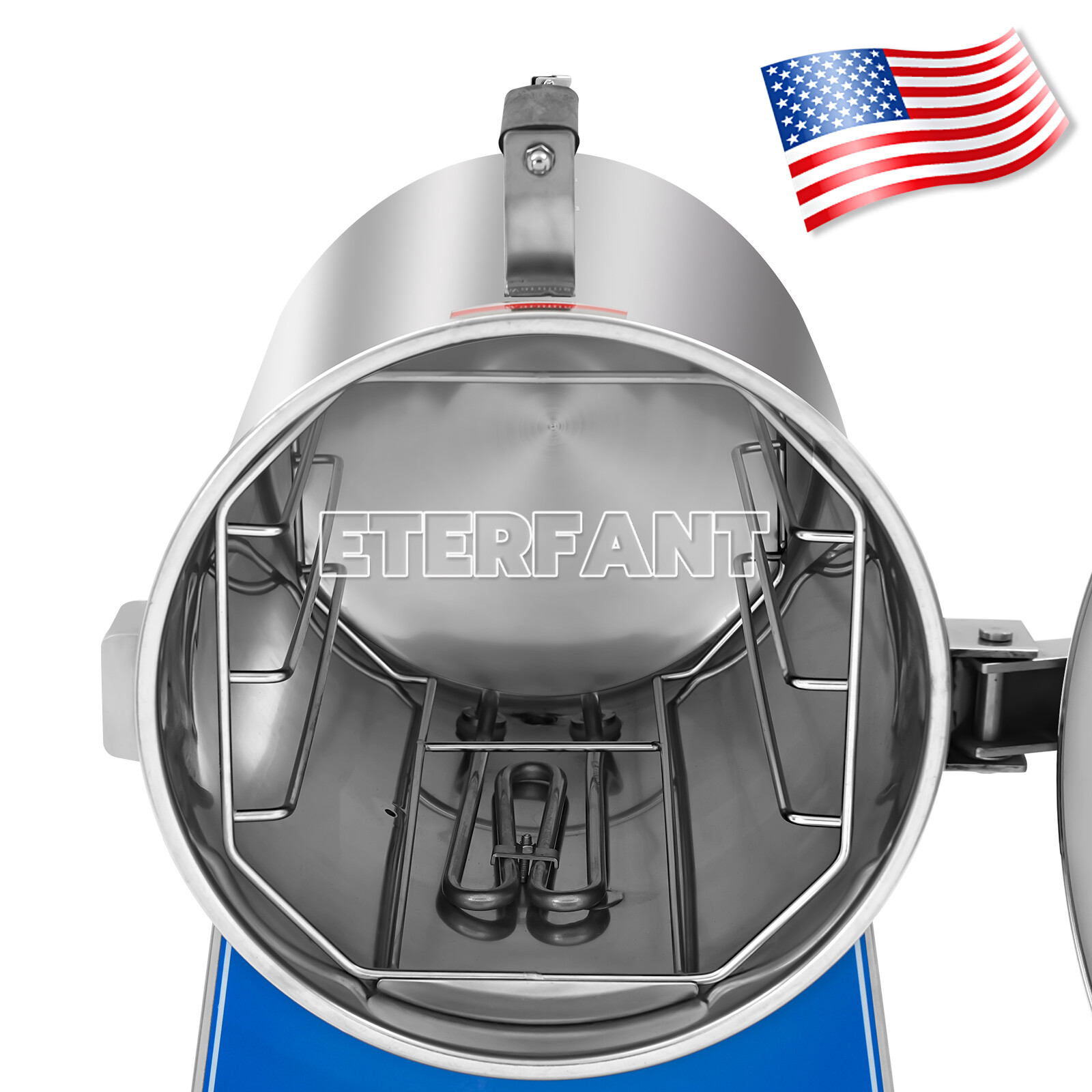 ETERFANT 24L Dental Autoclave Steam Sterilizer/27L Surgical UV Sterilizer+Trays