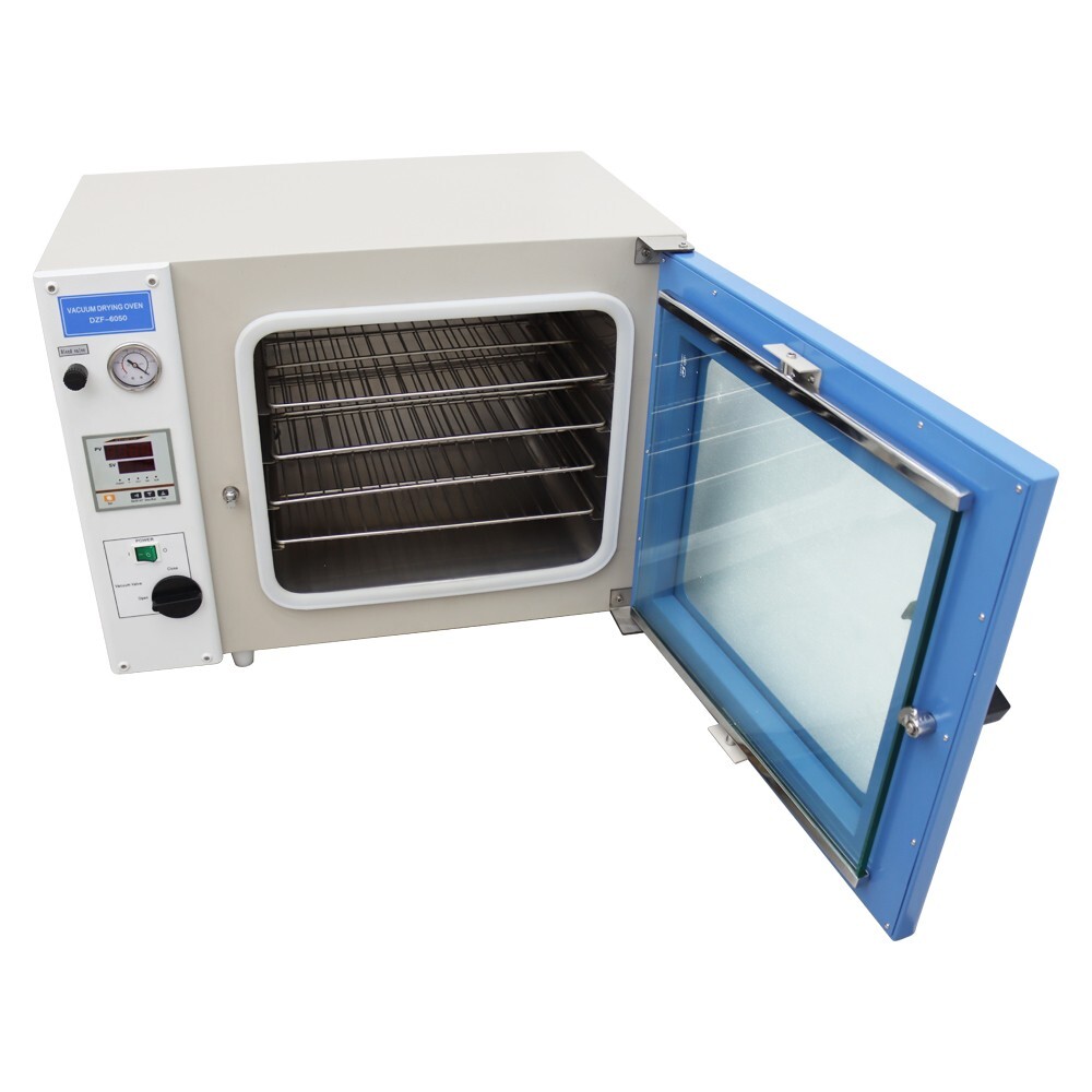 4 Shelves 1.9 Cu ft Vacuum Drying Oven Lab Electric Heating Cabinet 110V 1400W