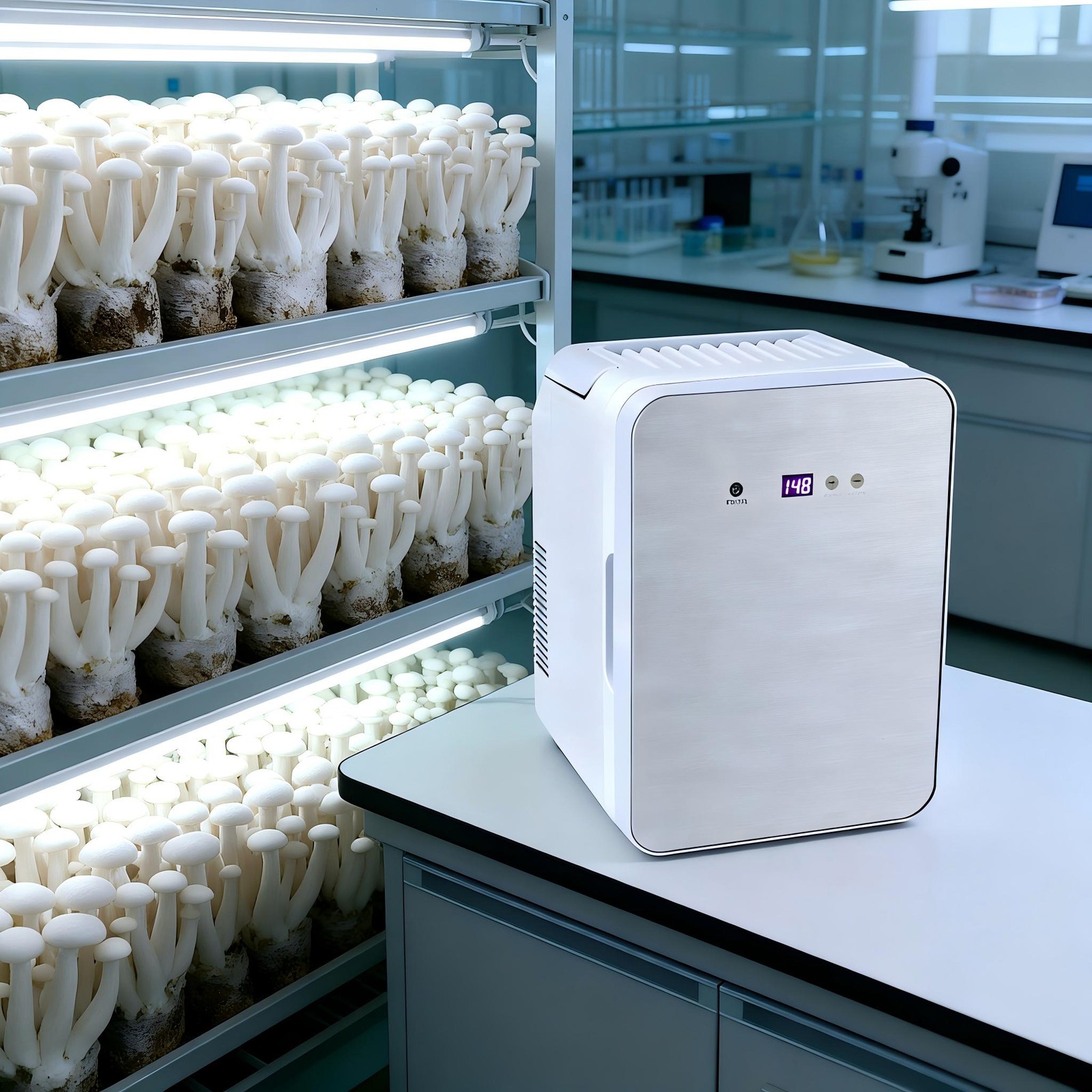 10L Incubator with Hot Air Circulation & Auto Thermostat for Mushroom Yeast Lab