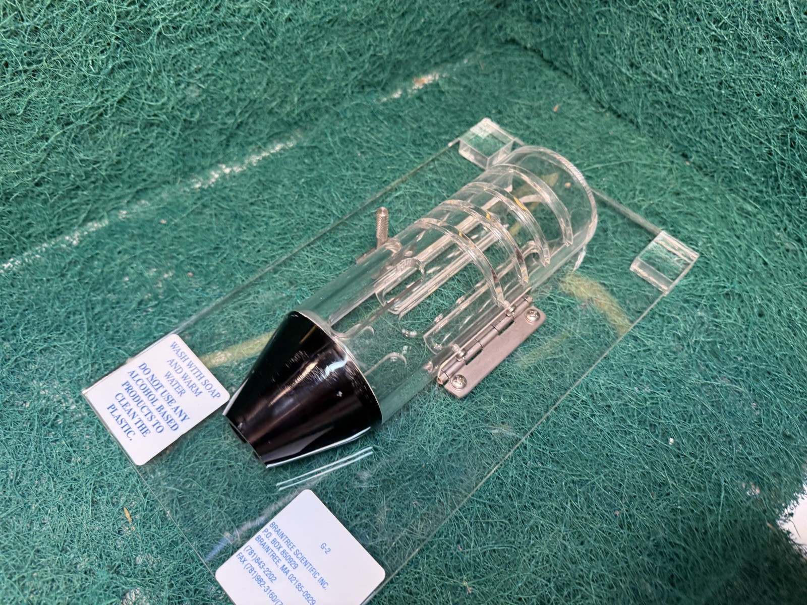 BRAINTREE SCIENTIFIC G-2 EXPERIMENTAL CONDITIONING UNIT RODENT SIZE 120-250gm