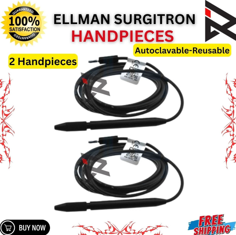 Ellman Surgitron FFPF Handpiece AutoclavableReusable New 2 Pcs CE