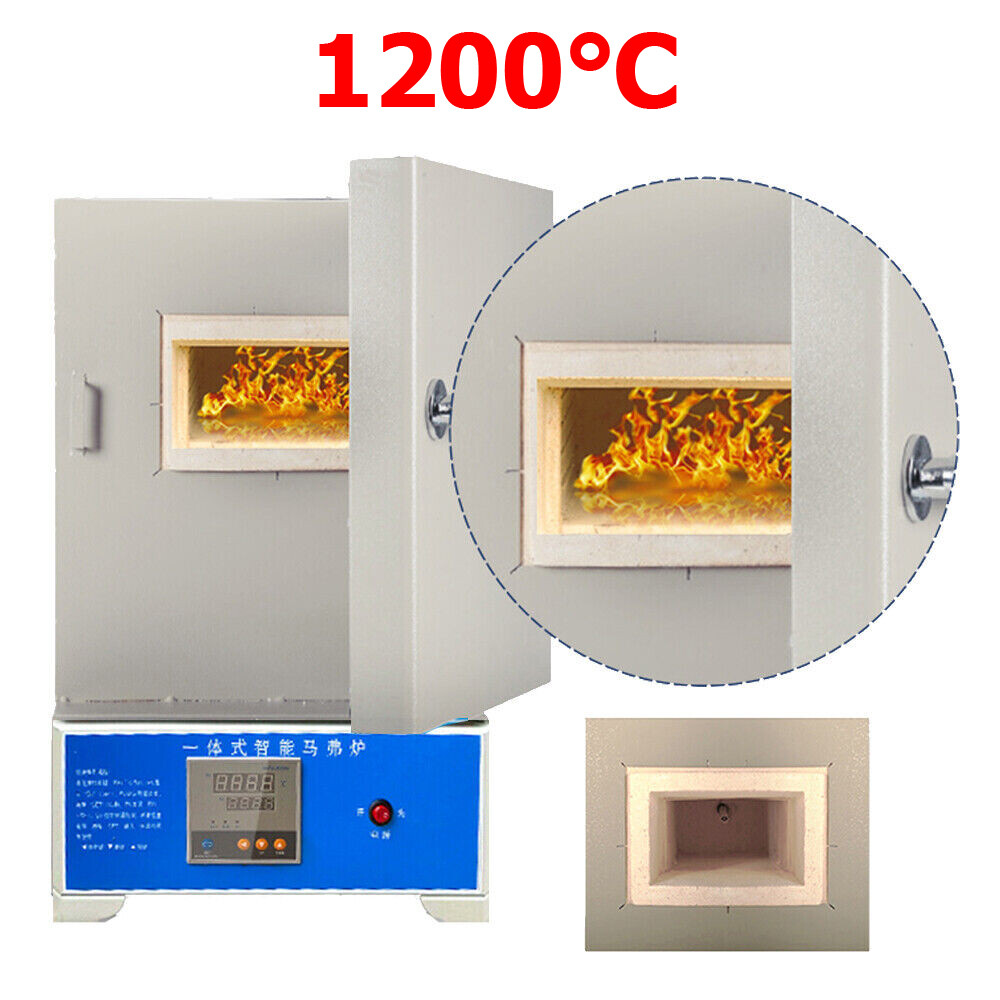 1200℃ Muffle Furnace Lab Resistance Melting Furnace Heat Treatment 220V 2.5KW