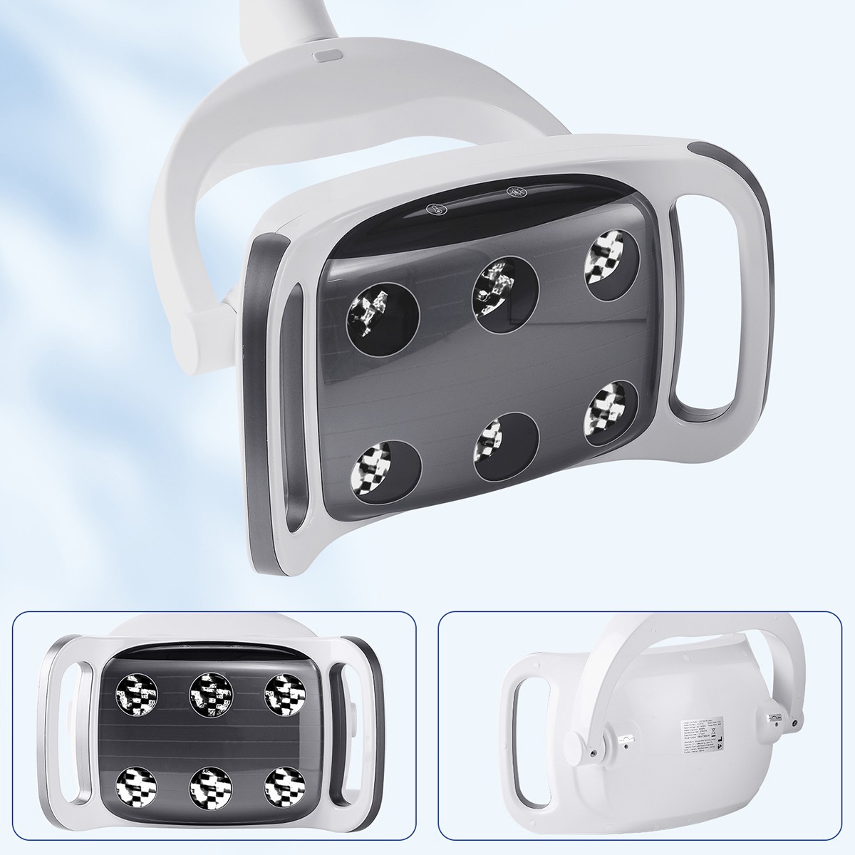 9W Dental 6LED Lamp Oral Light Lamp Induction Sensor LCD Display For Unit Chair