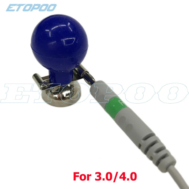 4pcs/Set ECG EKG Limb Clip Electrode 6pcs/lot Adult ecg/ekg electrodos Ag/AgCl