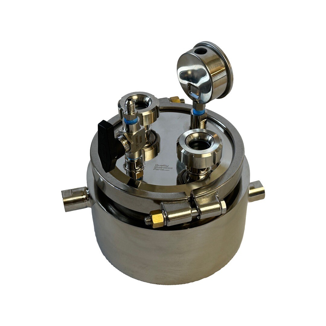 Jacketed Diamond Miner 6″ Closed loop Extractor