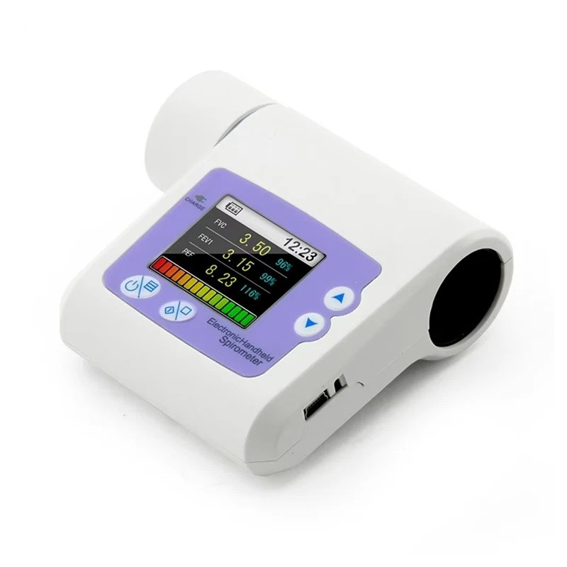 Digital Spirometer Lung Breath Diagnostic Vital ograph SP10 FREE PC Software