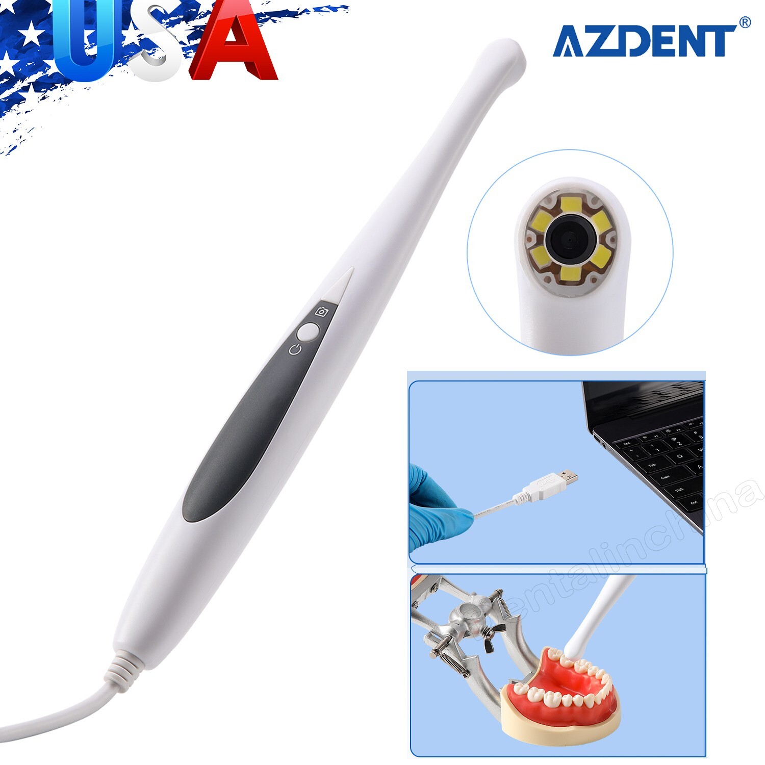 Dental Intraoral Camera USB Digital Imaging Intra Oral HD Camera 13.0 Mega Pixel