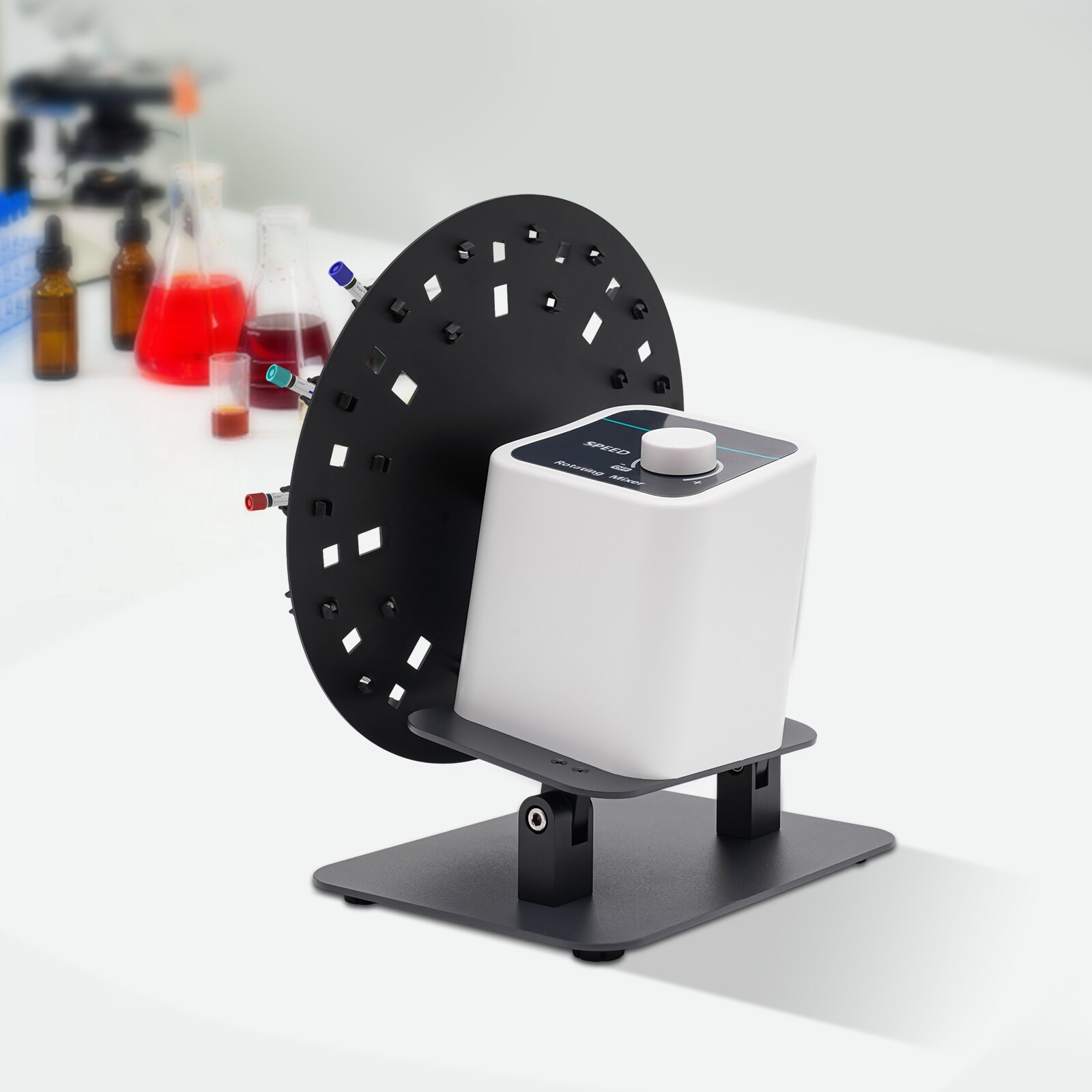 20W Laboratory Blood Mixer Rotating Mixer Oscillating Instrument 20-80rpm 110V