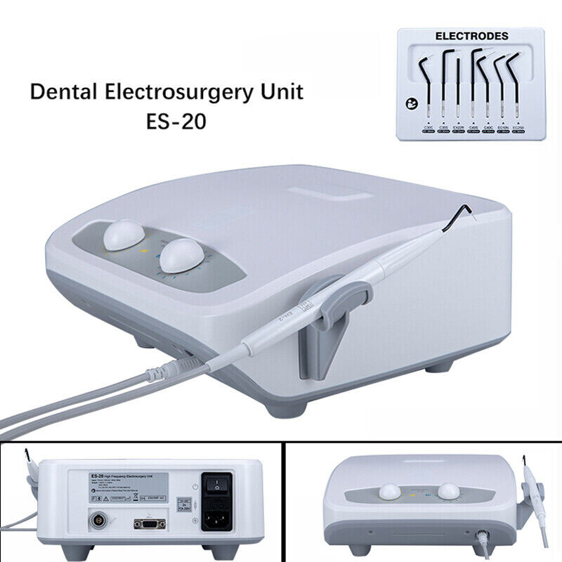Dental Electro Electrosurgery Unit Machine High Frequency Electric w/7 Electrode