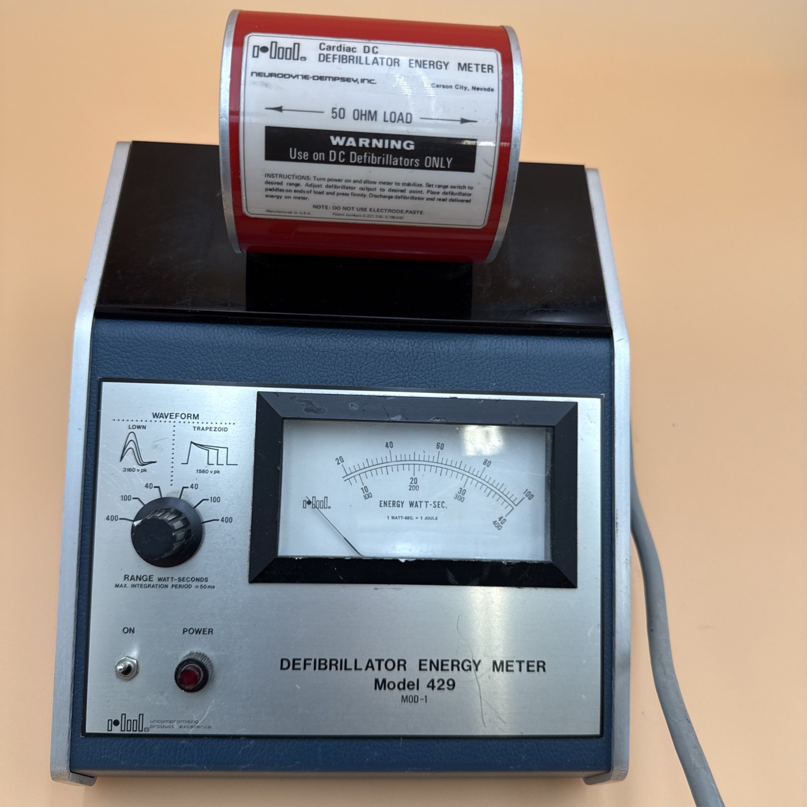 Cardiac DC 429 Mod-1 Energy Meter