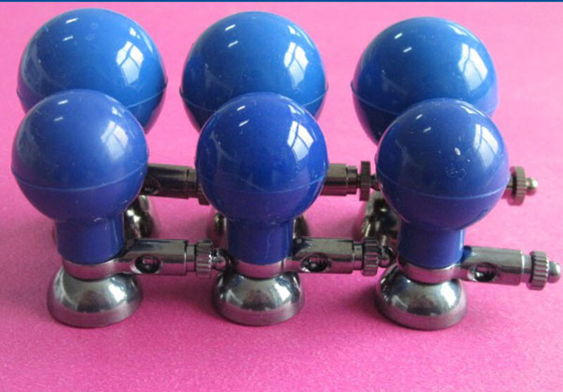 Universal Multi ECG EKG Electrode Adapter Limb Clamp 4pcs, Suction Cup Bulb 6pcs