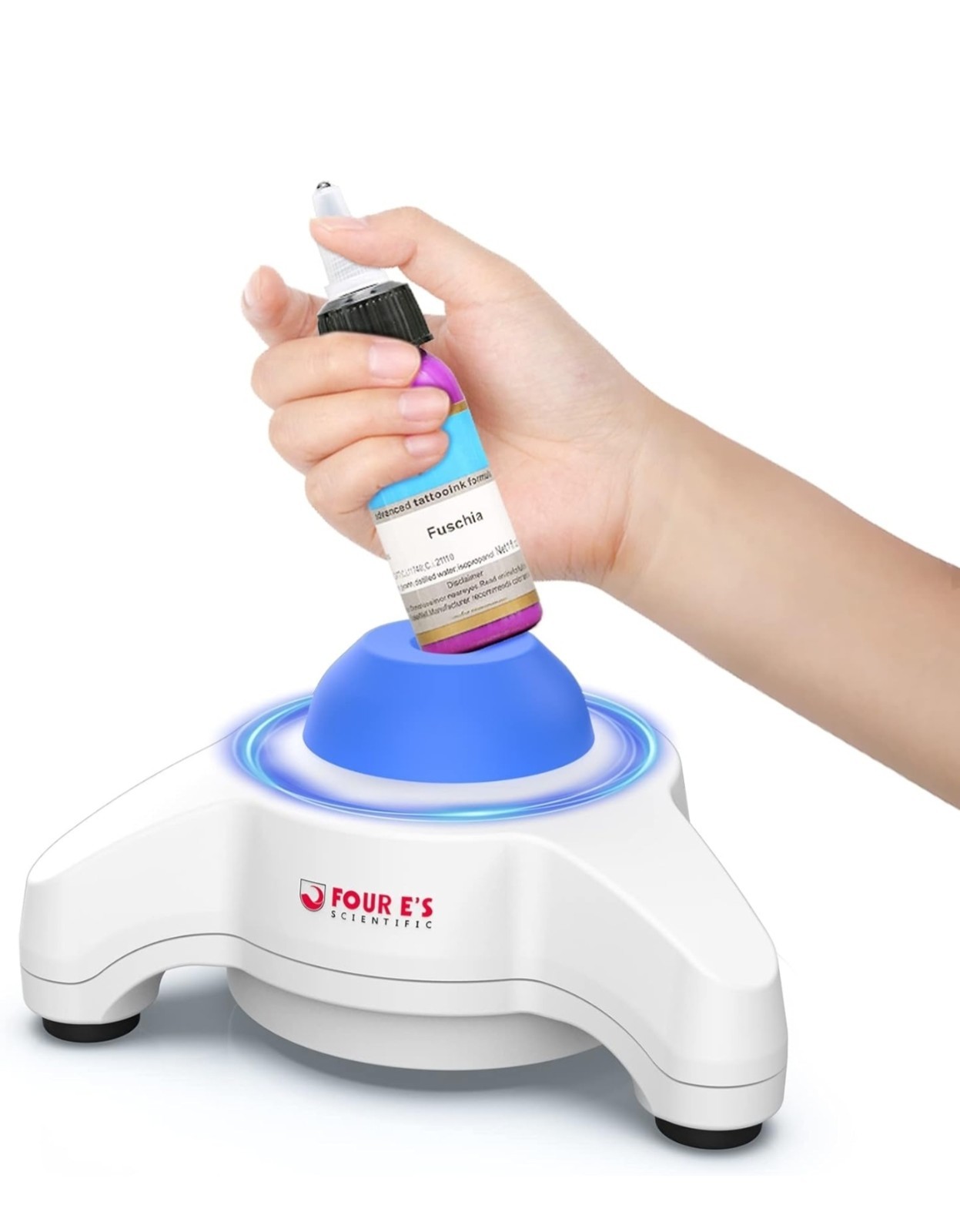 Mini Vortex Mixer Lab Vortex Shaker Portable Lab Mixer 5600rpm for Lab Paint Ink