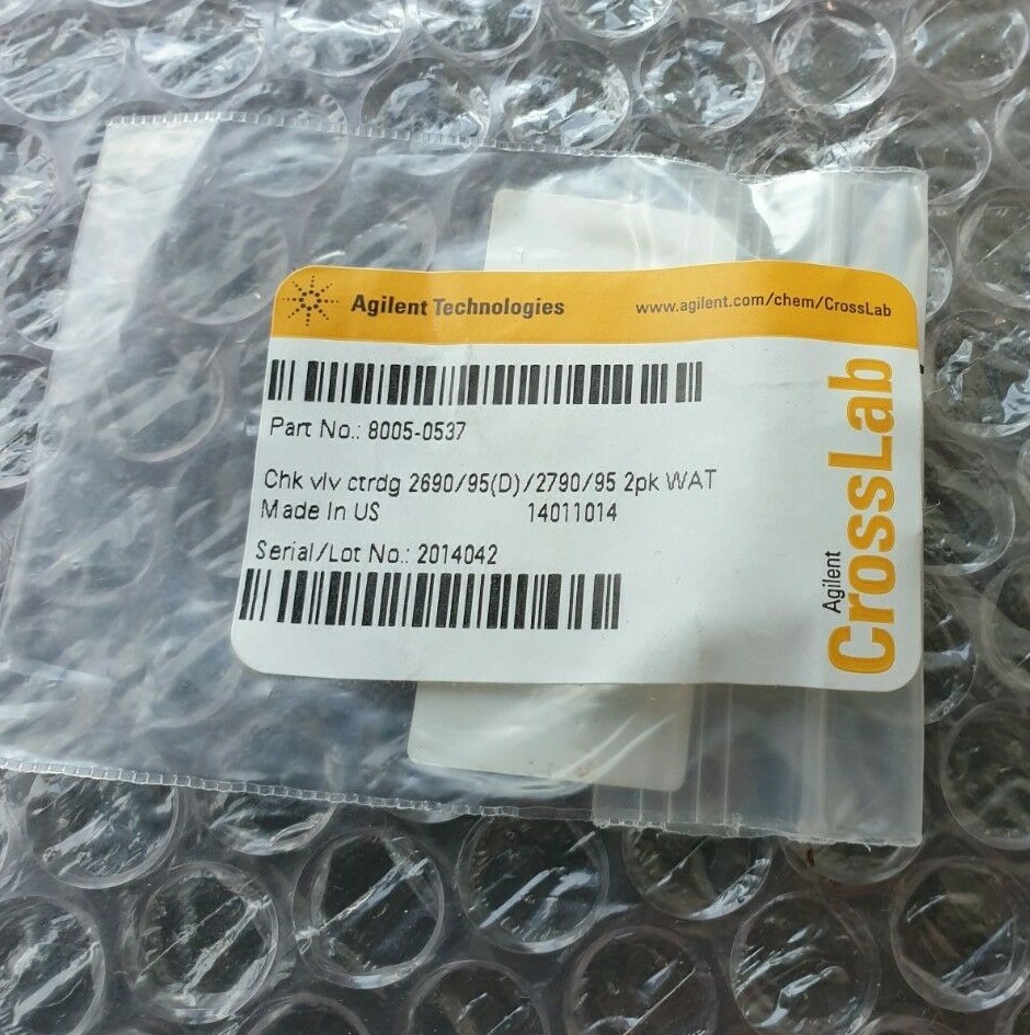 AGILENT 8005-0537 check valve cartridge 2/PK (IN20S3B2)
