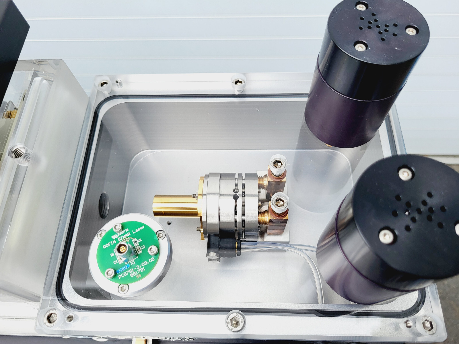 Rofin Sinar DQ x45S ND:Yag 450W 1.06µm Diode Pumped Fiber Laser Cavity