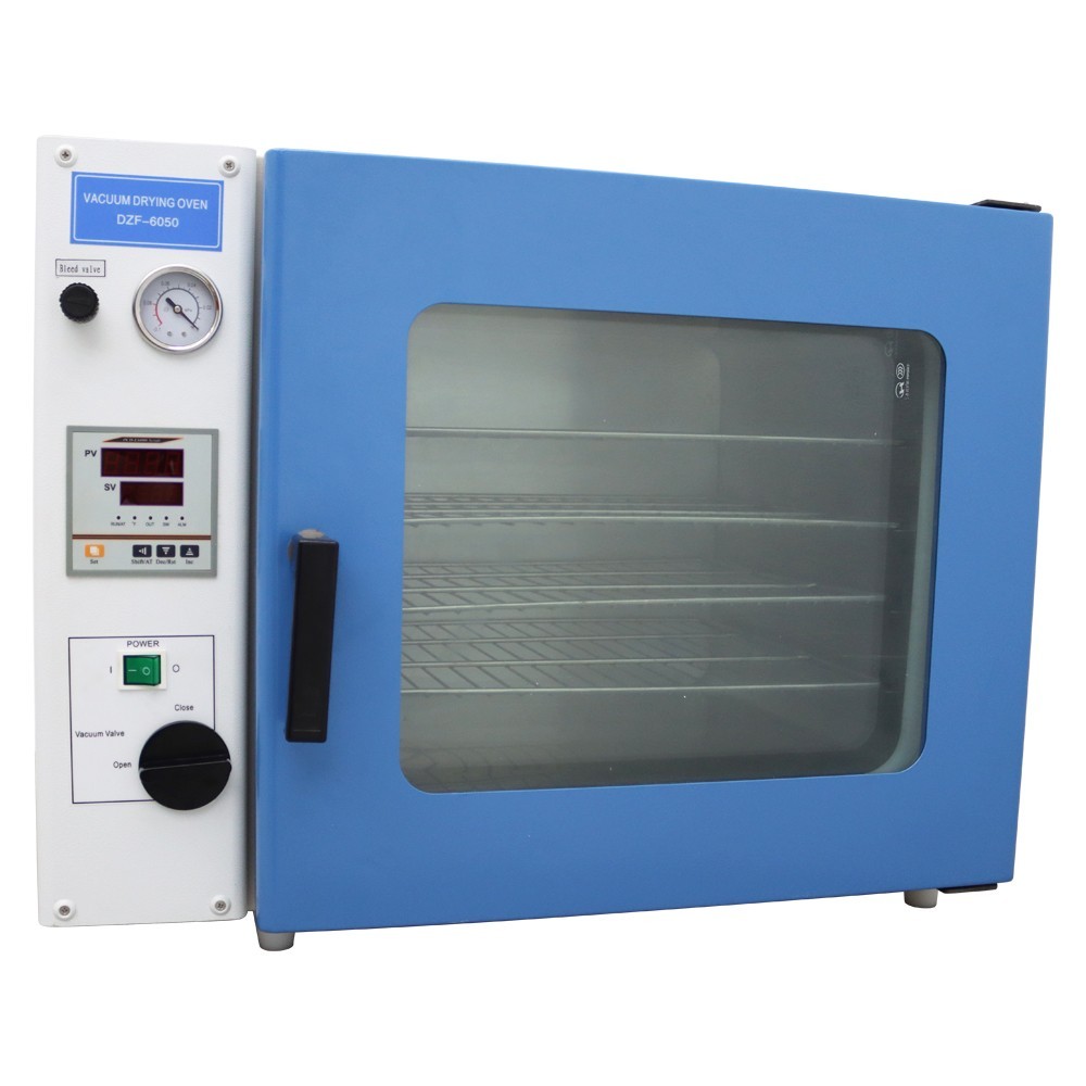 1400W 110V Vacuum Drying Oven Lab Drying Heating Treatment Cabinet with 4Shelves