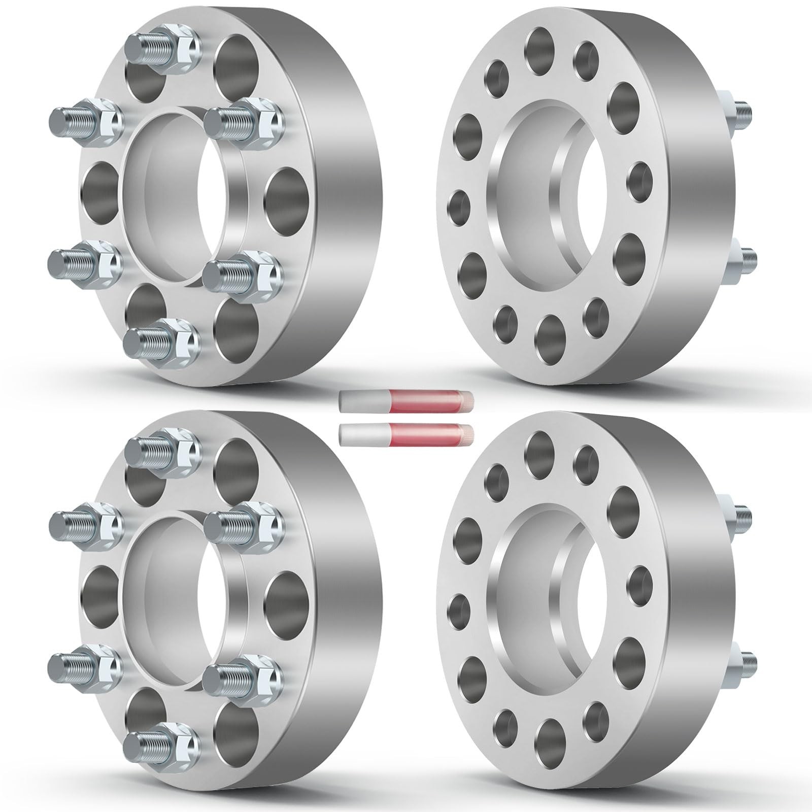 4x 6×5 Wheel Spacers 12×1.5 78.1mm 1.5in for Trailblazer Envoy 2002-2009