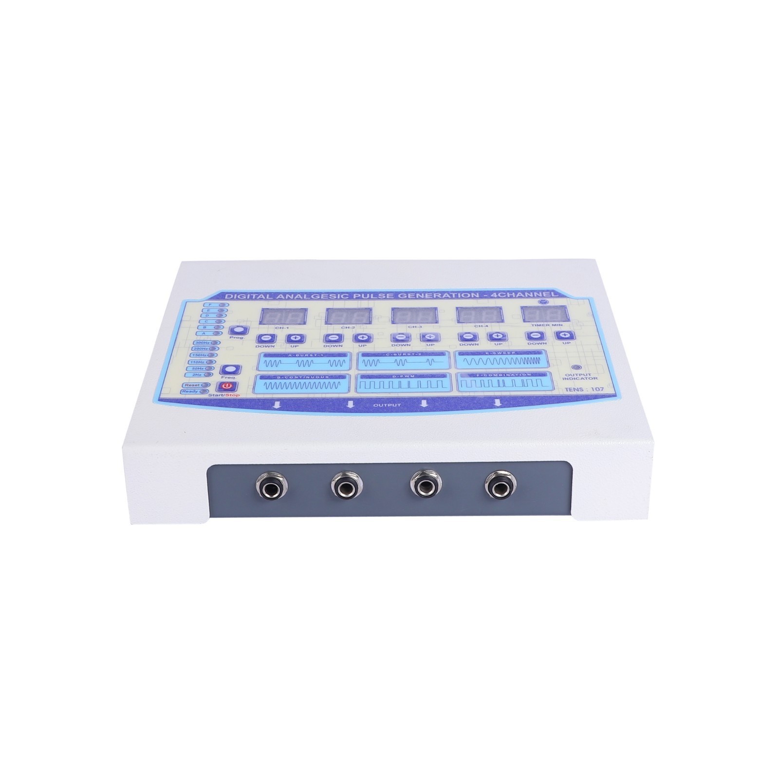 Home Prof. Use 4 Channel Electrotherapy Machine Physical Continuous Therapy Unit