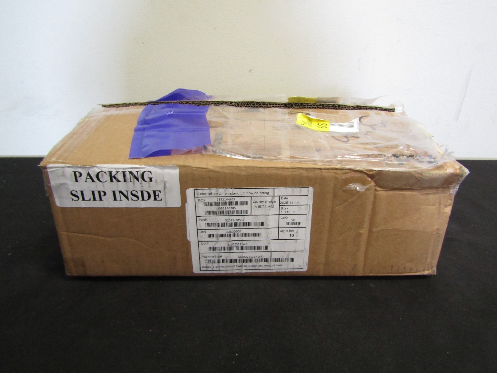 Agilent G1099-20531 KF-16 Hose Adapter, Fitting HiPace 80 Pumps