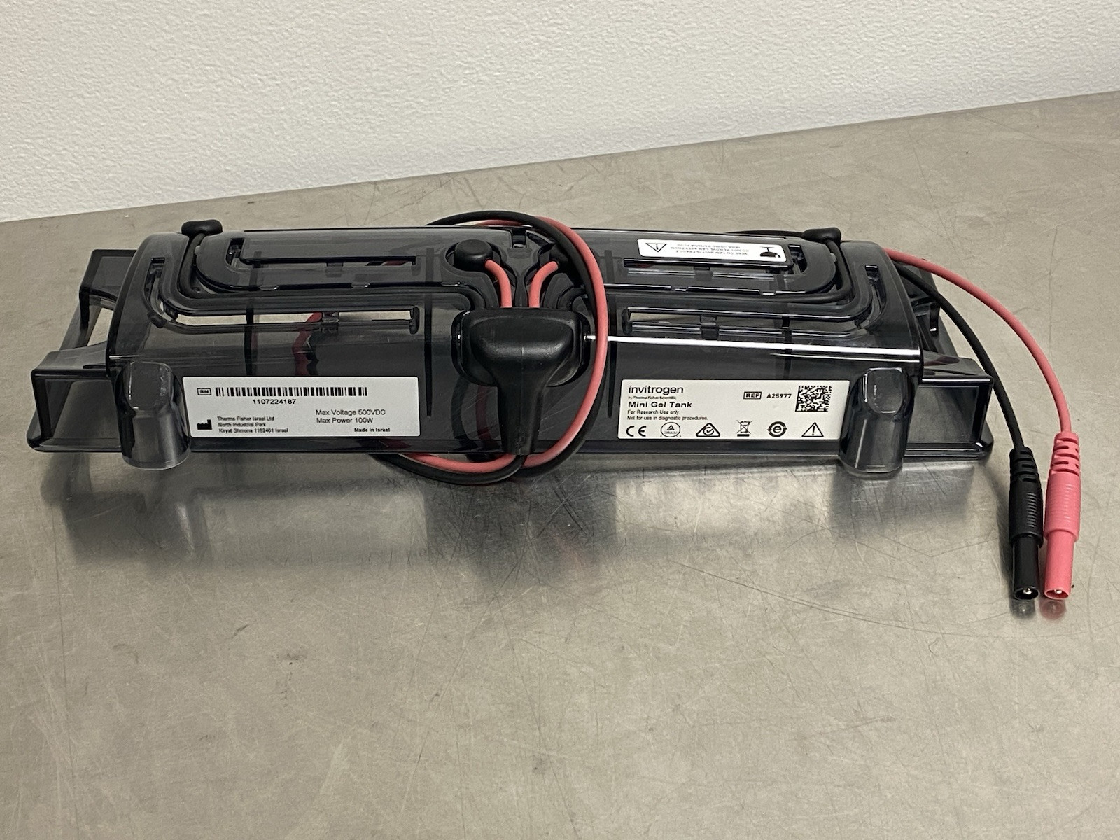 Invitrogen Mini Gel Tank A25977 Lid Only Pre-owned Excellent w/ Warranty
