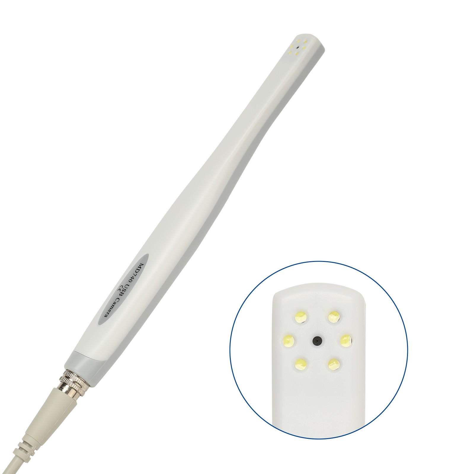 Dental Oral Camera USB Imaging HD Camera 6 LED light / 100*Sleeve Sheath