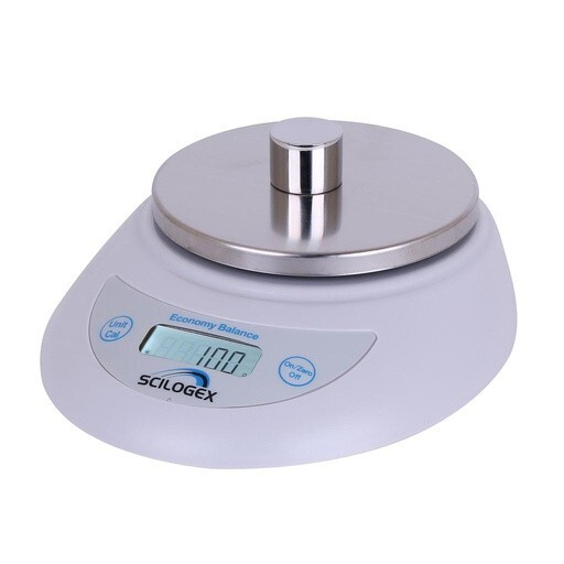 SCILOGEX 1000G x 1G Economy Electronic Balance, 100-240V, 12,V, 50/60Hz, USA