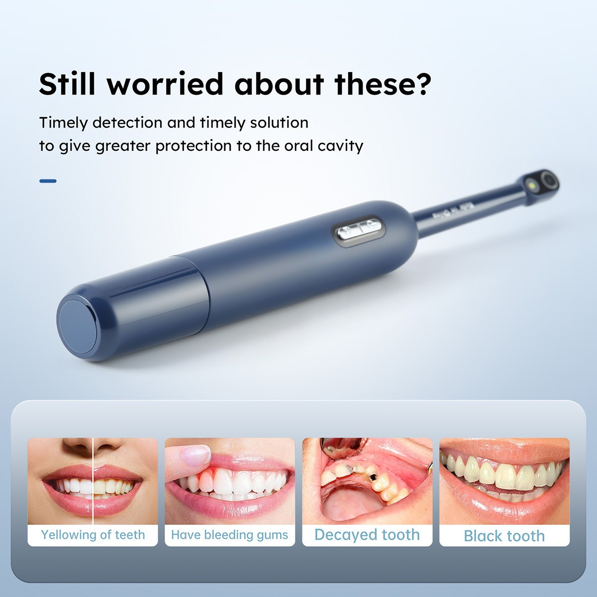 Dental 1/4 CMOS Wifi Intraoral Camera Digital Imaging 7 LEDs Automatic Focusing