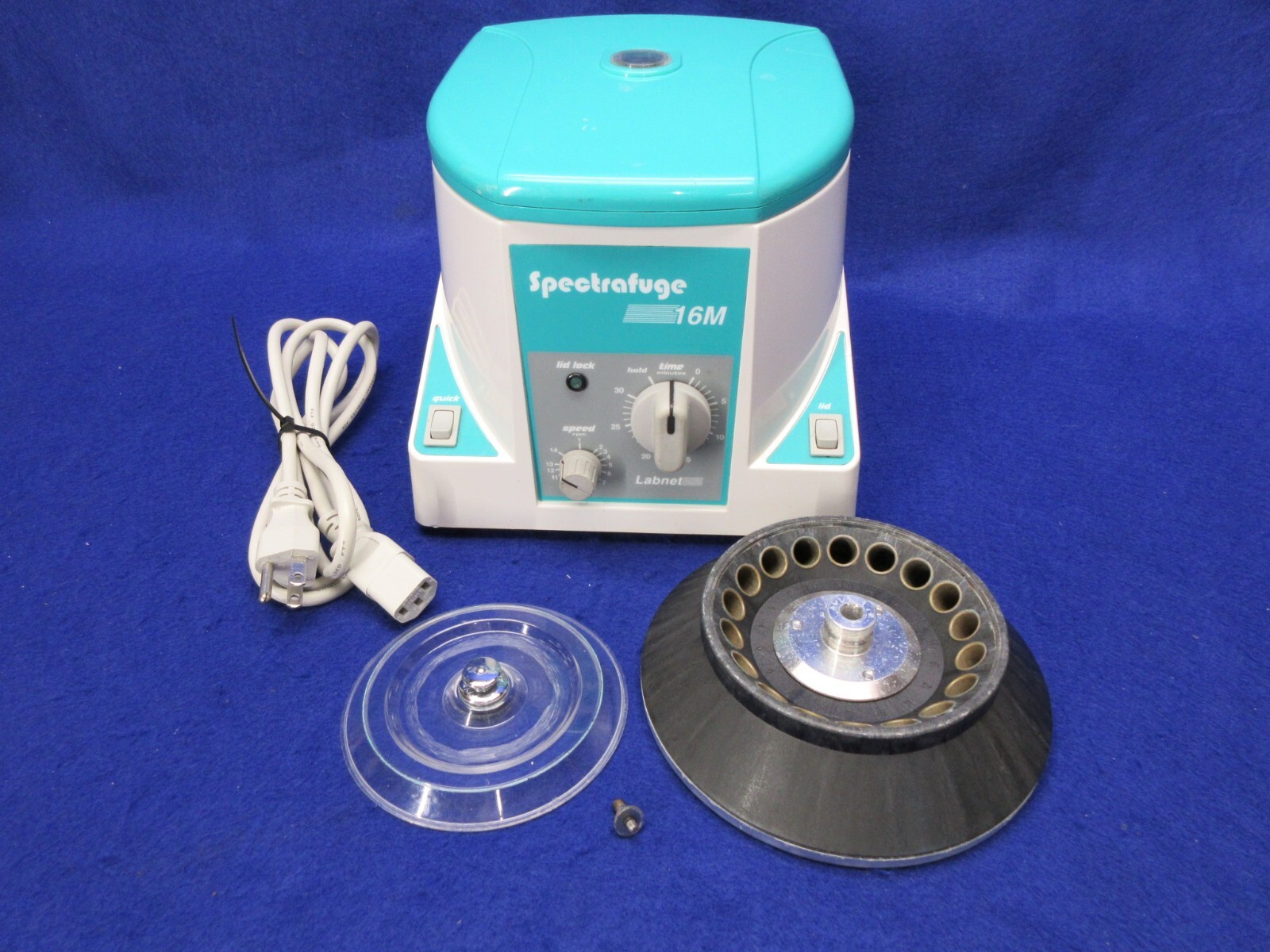 Labnet Spectrafuge 16M MicroCentrifuge 18 x 1.5/2mL rotor and lid, cat C0160-T