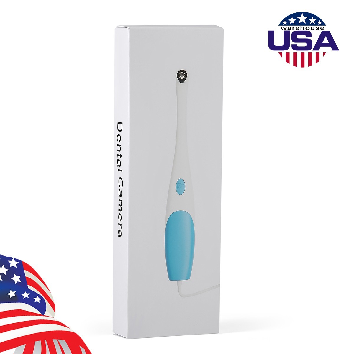 Dental Intraoral Camera High Resolution Interface 8 White Cold Light LED USB