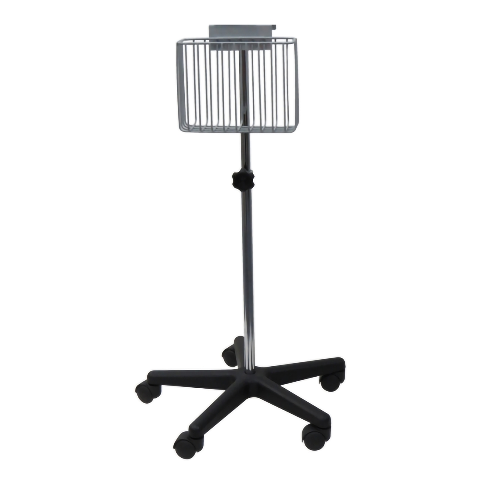 IntelliSense Blood Pressure Monitor Cart Silver 1 Each