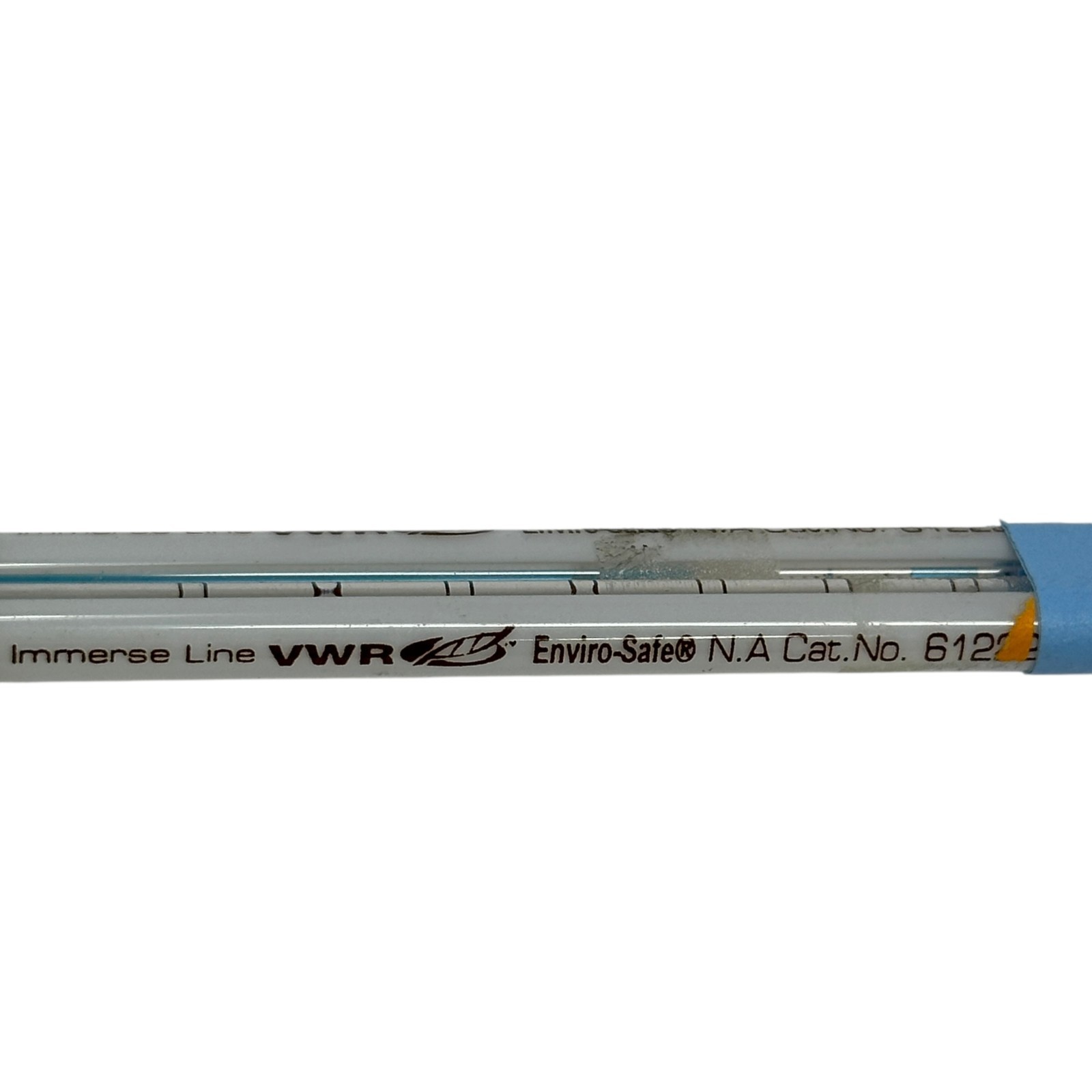 Lot of 2 VWR Enviro-Safe Liquid-In-Glass Laboratory Thermometers 61222-620