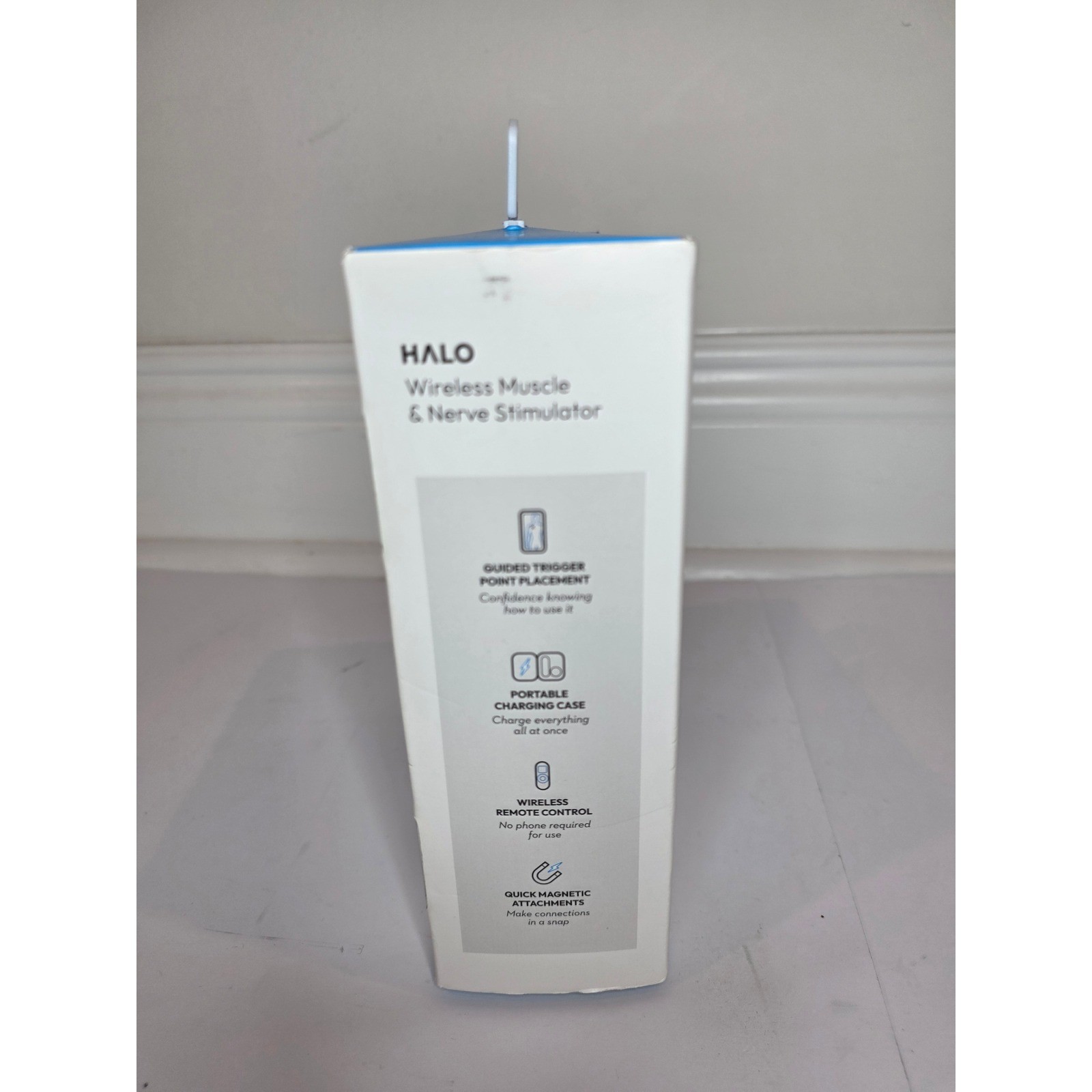 Chirp HALO Wireless Muscle & Nerve Stimulator TENS Unit FDA Cleared Single Black