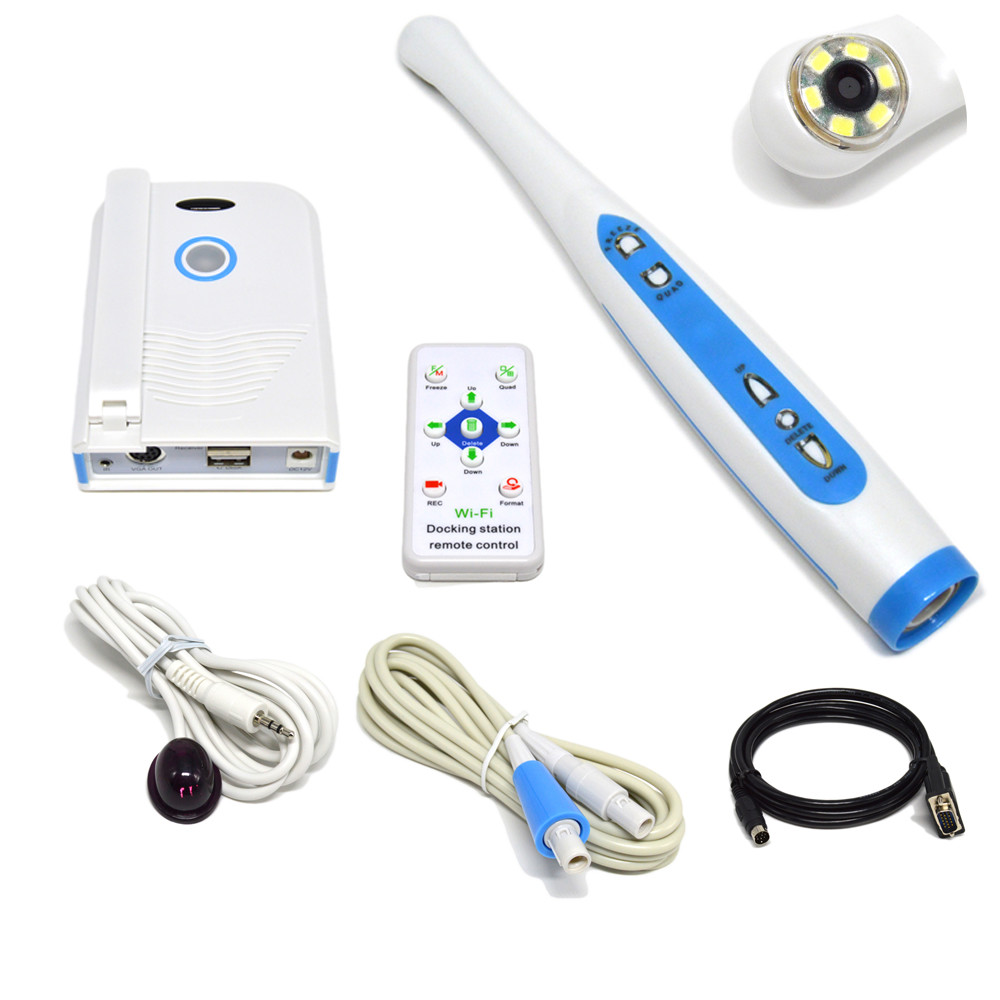 2.0 Mega pixels Wired Dental Intra Oral Intraoral Camera 1/4 Sony CCD Sensor CE
