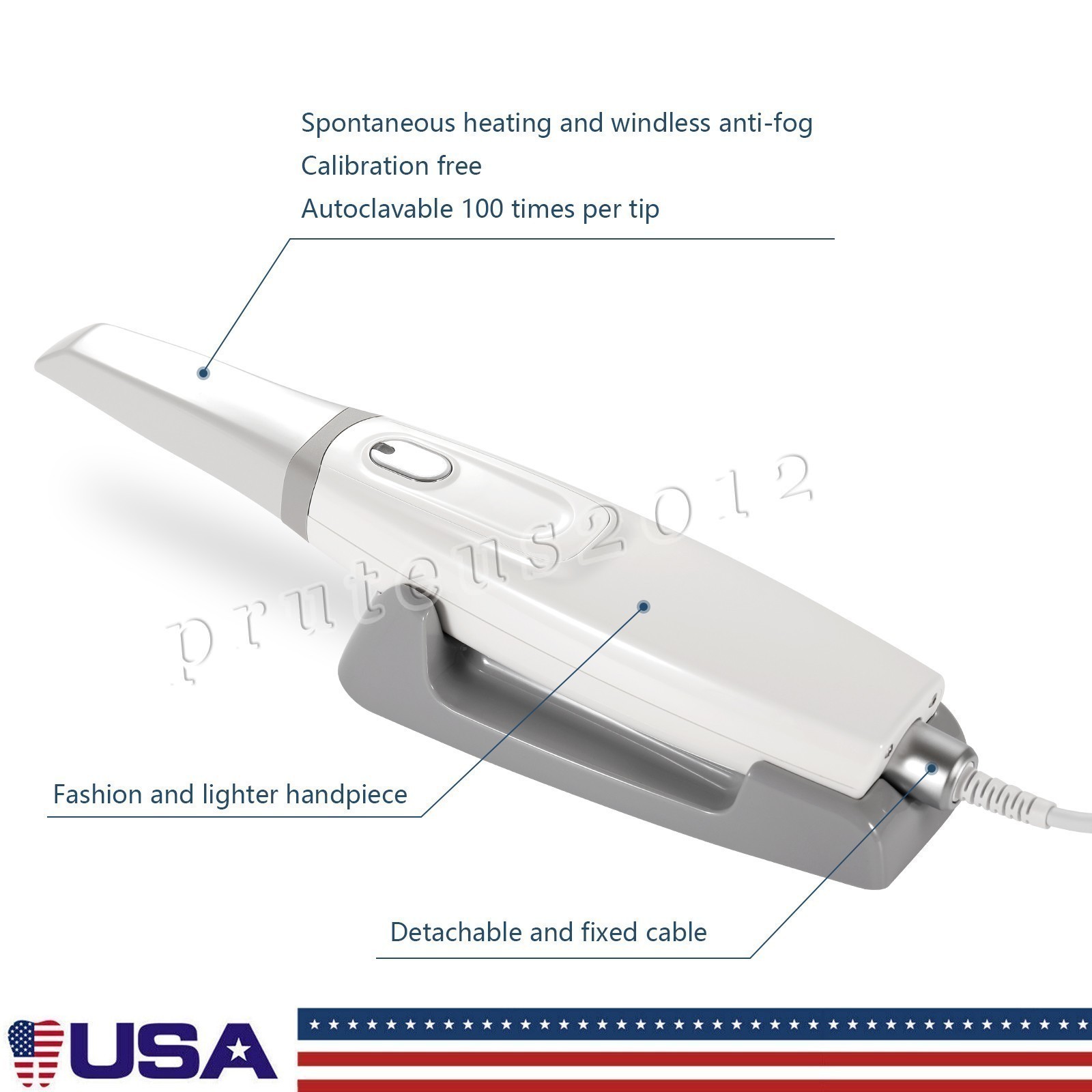 Yabangbang E-generator Dental LED Fiber Optic High Speed Handpiece 4 hole YBM