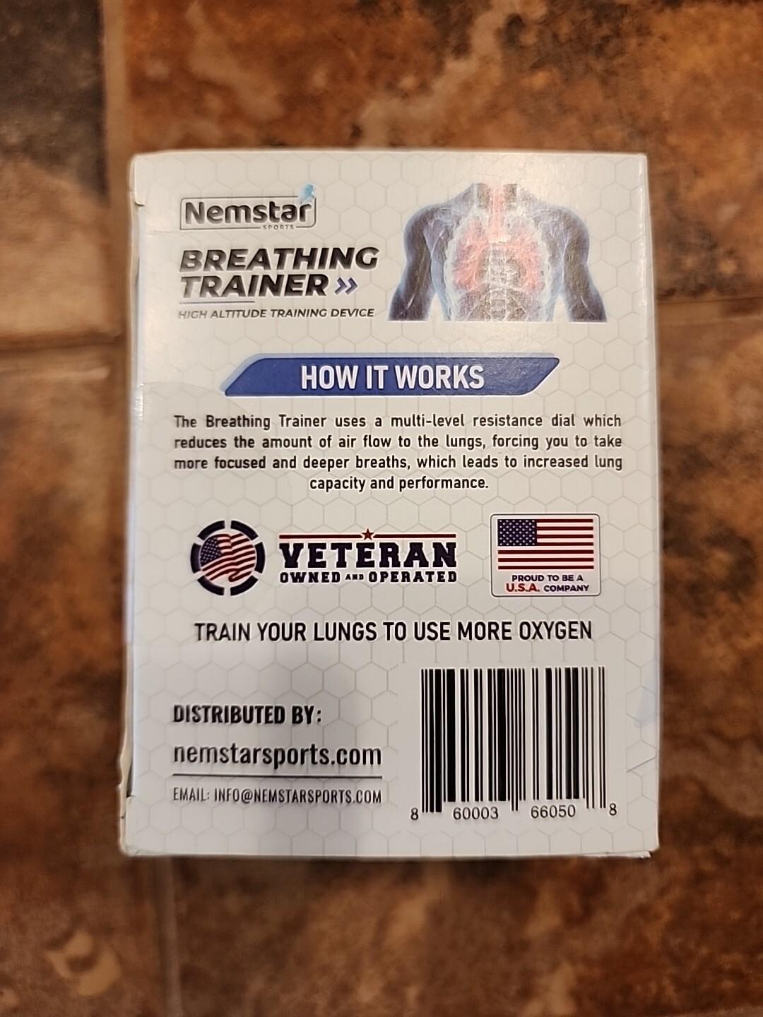 Breathing Exercise Device Lung Muscle Trainer Spirometer Respiratory Therapy New