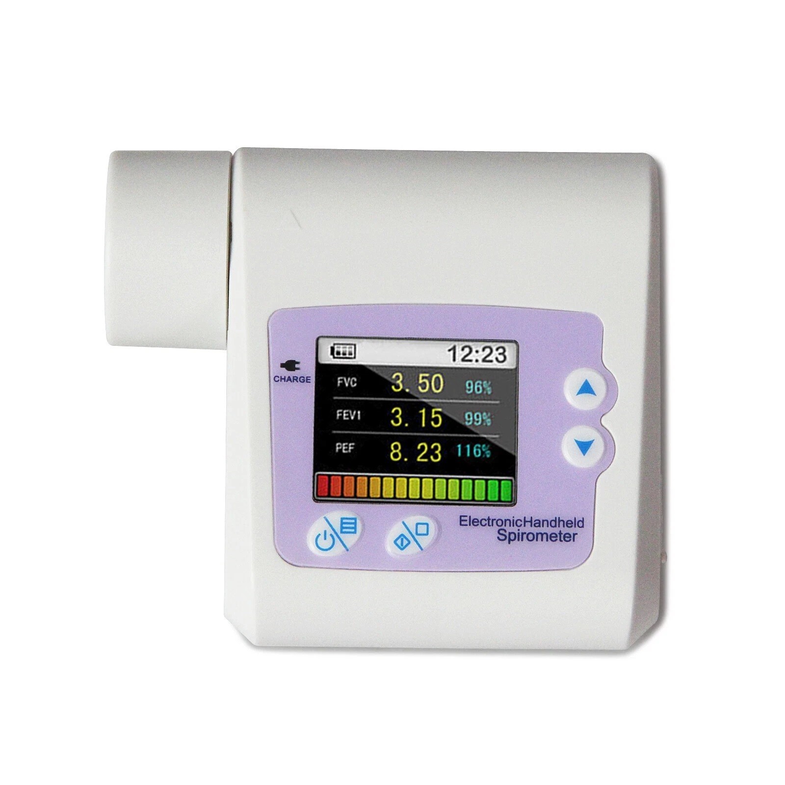 Digital Spirometer Lung Breath Diagnostic Vital ograph SP10 FREE PC Software