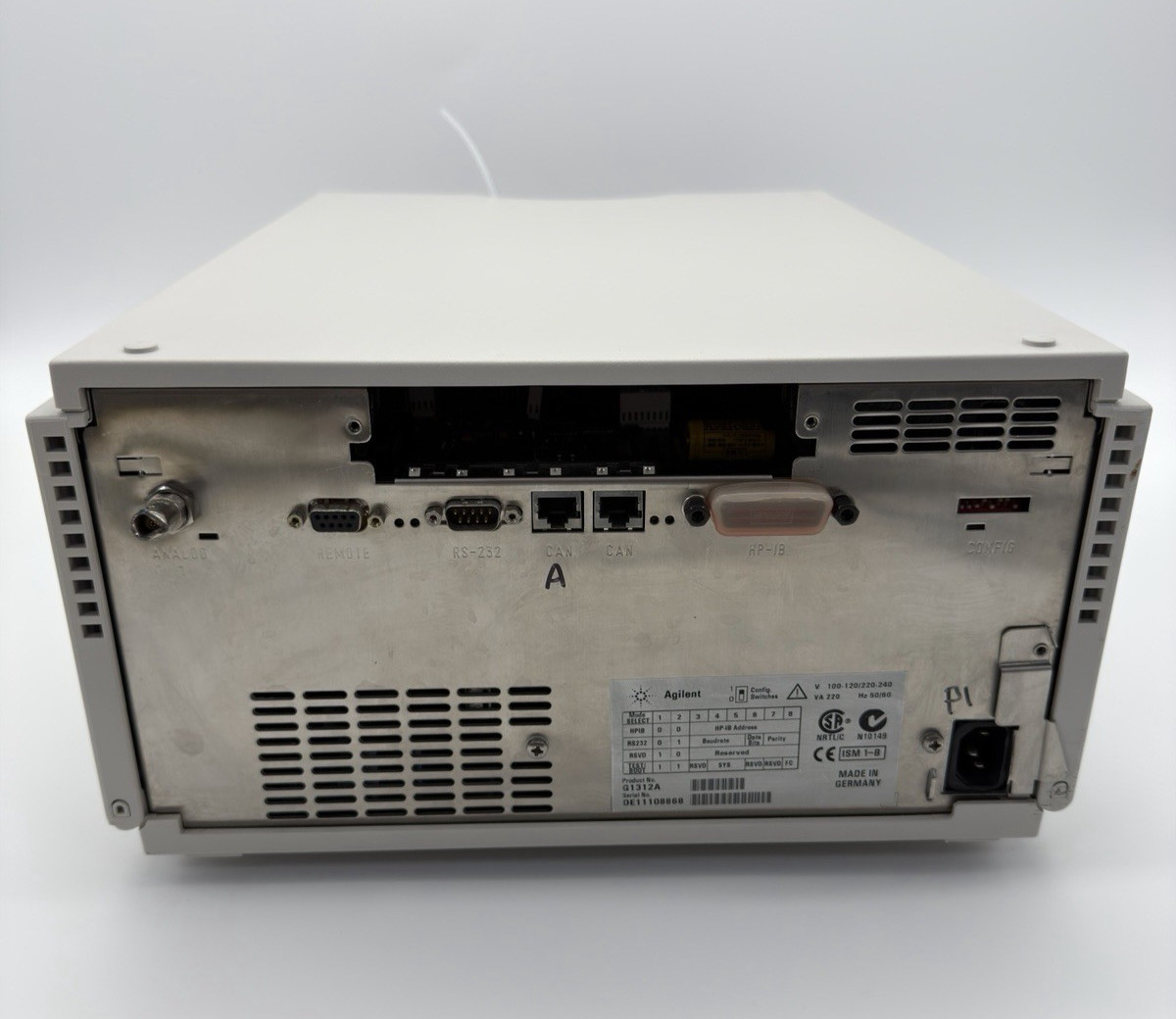 HP Agilent 1100 G1312A Binary Pump HPLC Chromatography – Powers On / Tested