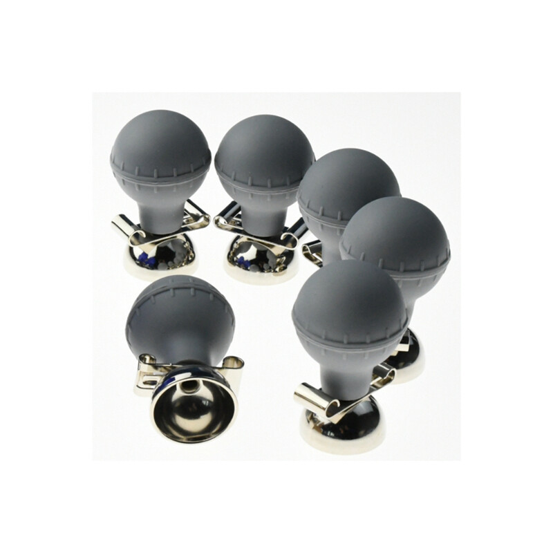 ECG Limb Clip Electrode ECG Suction Bulbs Electrodes Thoracic Suction Bulbs 6Pcs