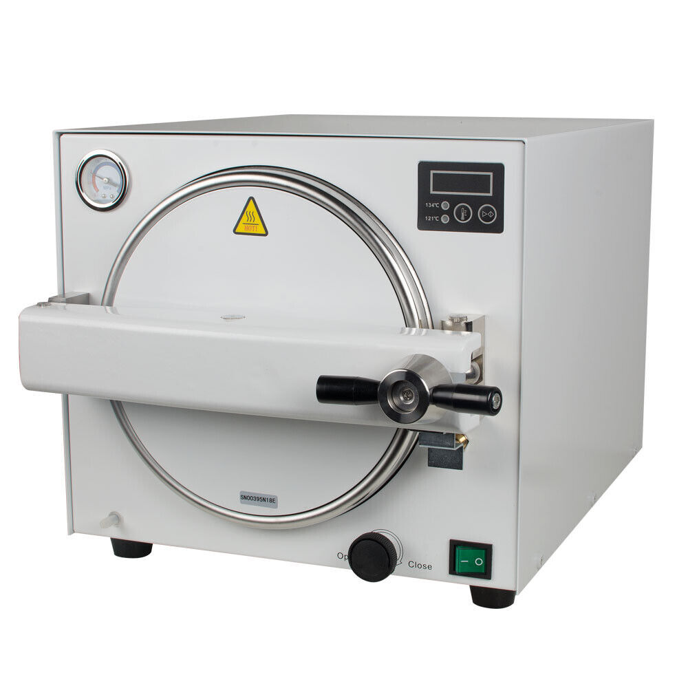 18L Dental Autoclave Steam Sterilizer Medical Autoclaves chip control 25Min/6Min